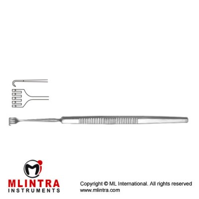 Kaye Face-Lift Hook 5 Prongs Stainless Steel, 13 cm - 5" Kaye Face-Lift Hook 5 Prongs Stainless Steel, 13 cm - 5"